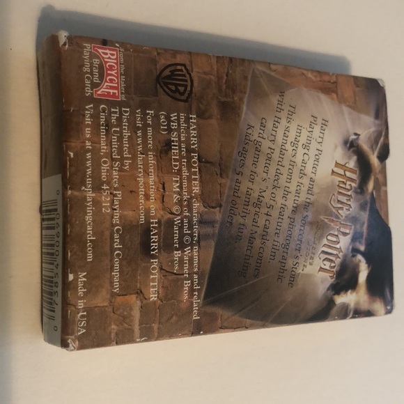 2001 HARRY POTTER & THE SORCERERS STONE Playing Cards - Picture 6 of 16